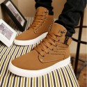 Sneakers Boot Cano Alto Men's Boot Casual Shoes Youth Fashion Leather