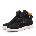 Sneakers Boot Cano Alto Men's Boot Casual Shoes Youth Fashion Leather