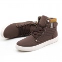 Sapatênis Bota Cano Alto Bota Masculina Casual Tenis Moda Jovem Couro