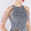 Vestido de Luxo Elegante de Festa Mulheres da Alta Sociedade