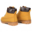 Bota Unisex Casual Moda Couro Cano Alto Estilosa Confortável Barata