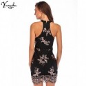 Womens Black Lace Jewel Dress