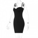 Classic Simple Dress Basic Black Tube