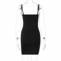 Classic Simple Dress Basic Black Tube