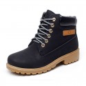 Bota Unisex Casual Moda Couro Cano Alto Estilosa Confortável Barata