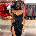 Lvinmw Fancy Short Satin Dress