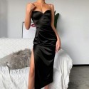 Lvinmw Fancy Short Satin Dress