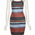 Cutenew Womens Streewear Striped Dress