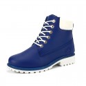 Boot Casual Unisex Fashion Young Cano Long Rubber and Soft Leather