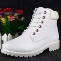 Boot Casual Unisex Fashion Young Cano Long Rubber and Soft Leather