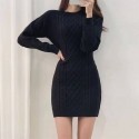 Winter Womens Casual Thick Pullover Dress