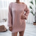 Knitted Sweater Womens Dress Winter Fashion