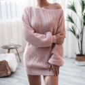 Knitted Sweater Womens Dress Winter Fashion