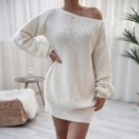 Knitted Sweater Womens Dress Winter Fashion