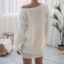 Knitted Sweater Womens Dress Winter Fashion