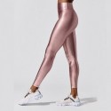 Calça Legging Fitness Metálica Brilhante Feminina Esporte Academia