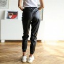 Womens Casual Jogger Pants with Elastic Leg