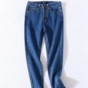 Light Jeans High Waist Womens Casual