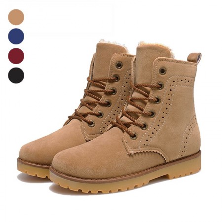 Bota Couro Unisex Casual Fashion Moderna Cano Alto Calçado