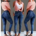 Womens ripped jeans, cool vintage jeans for girls high waist casual