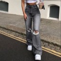 Calça Boca de Sino Moda Urbana StreetWear Jeans