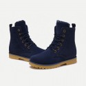 Bota Couro Unisex Casual Fashion Moderna Cano Alto Calçado