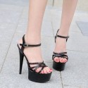 High Heels Thin Transparent Womens Gala Party