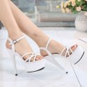 High Heels Thin Transparent Womens Gala Party