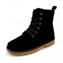 Boot Leather Unisex Casual Fashion Modern Cano Alto Shoes