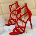 Sapato Vermelho Alto 11cm Fetiches Femininos