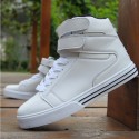 Sapatênis Boot Skate Cano Alto Modern Straight White Male Sola