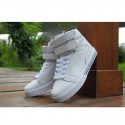 Sapatênis Boot Skate Cano Alto Modern Straight White Male Sola