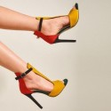 Womens Tropical Shoe Warm Colors