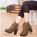 Womens Mid Heel Heel Boot