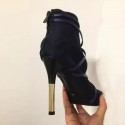 Black Elegant Half Paw Female Shoe