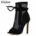 Womens Mule Boot High Heel Shoes