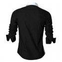 Shirt Casual Slim Fit Men's Long Sleeve Party Ride