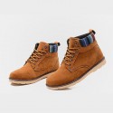 Bota Resistente Masculina Couro de Segurança Trabalho Moda