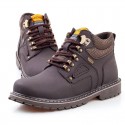 Unisex Boot in Soft Leather Tough and outsole Rubber