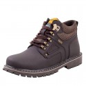 Unisex Boot in Soft Leather Tough and outsole Rubber