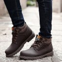 Unisex Boot in Soft Leather Tough and outsole Rubber