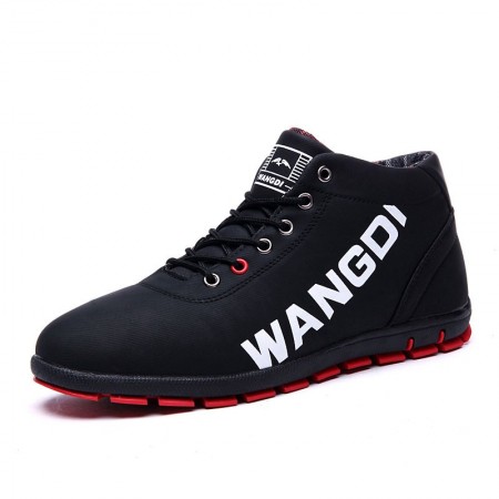 Tennis Casual Sports Male Sapatênis Boot Wangdi Cano Alto