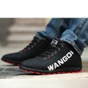 Tennis Casual Sports Male Sapatênis Boot Wangdi Cano Alto