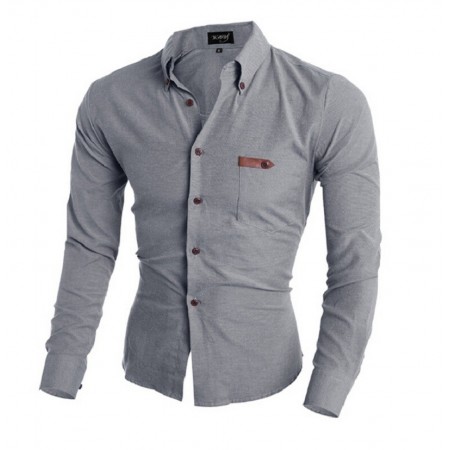 camisa fit slim masculina