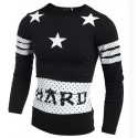 Stamped T Shirt Star Casual Paulista Menswear