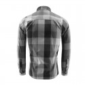 Shirt Men's Fashion Plaid Country Casual Red Party and Grey