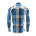 Plaid Shirt Fashion Casual Male Country Party Club Calvalgada