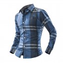 Camisa Casual Elegante Jovem Moda Masculina Sertanejo Manga Longa