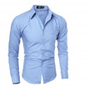 Camisa Social Lisa Legante Formal Masculina Executiva de Trabalho