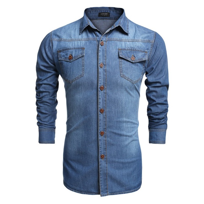 jaqueta jeans masculina country